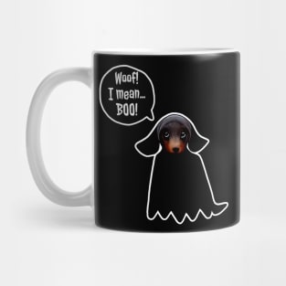 Funny Dachshund Wiener Dog Halloween Mug